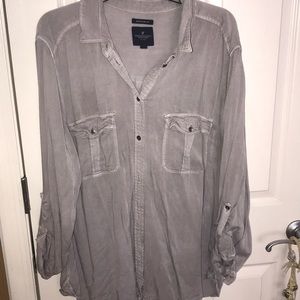 American Eagle button down